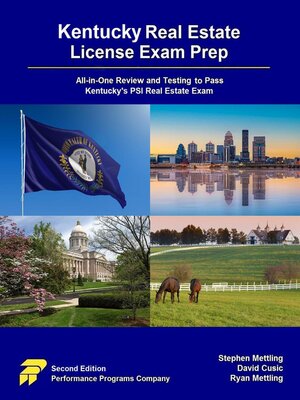 cover image of Kentucky Real Estate License Exam Prep